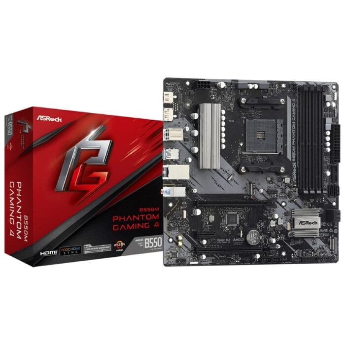 Asrock B550M Phantom Gaming 4 - Imagen 1