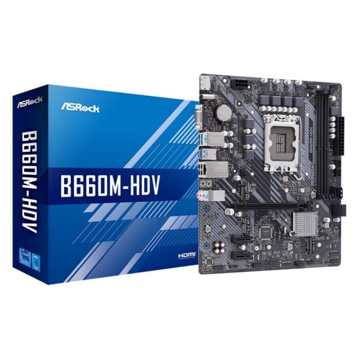 Motherboard Asrock Intel B660m-hdv S1700 - Imagen 1
