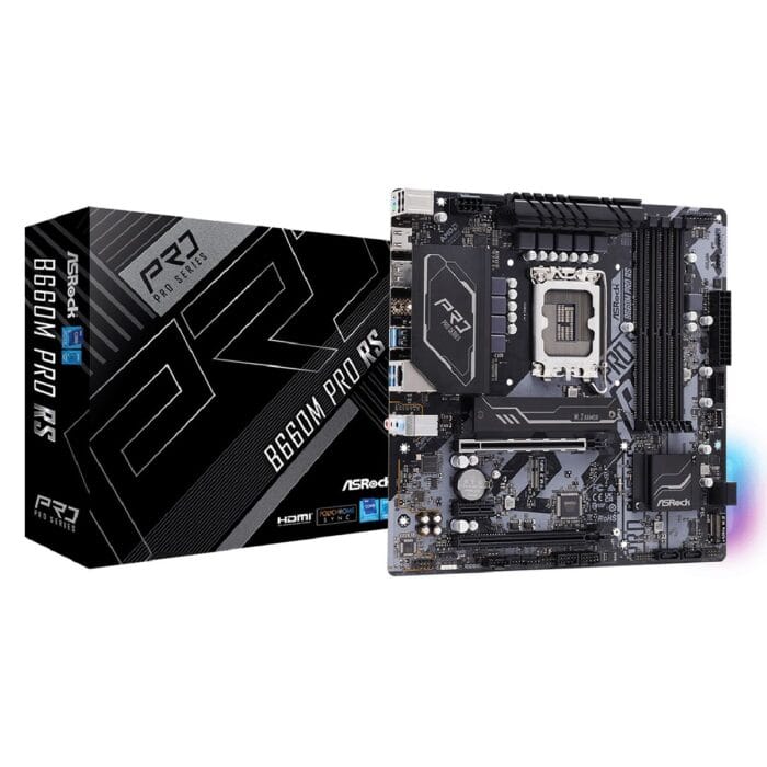 Motherboard Asrock B660m Pro Rs S1700 - Imagen 1