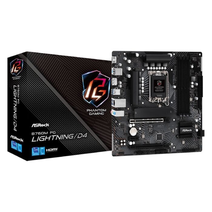 Motherboard Asrock B760m PG Lightning - Imagen 1
