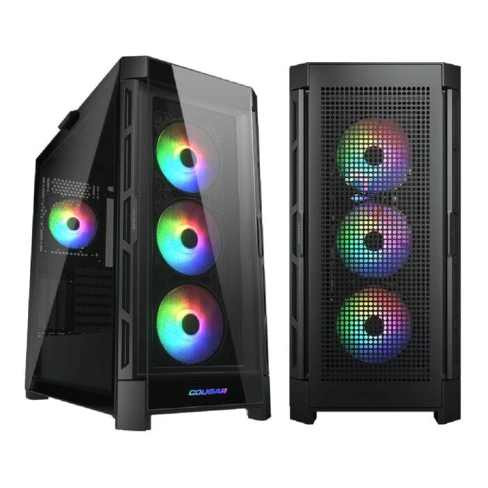 Gabinete Cougar Duoface Pro Rgb Black - Imagen 1