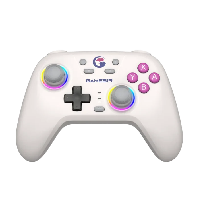 Joystick Gamesir T4 Nova HD Rumble Blanco Bluetooth - Imagen 1