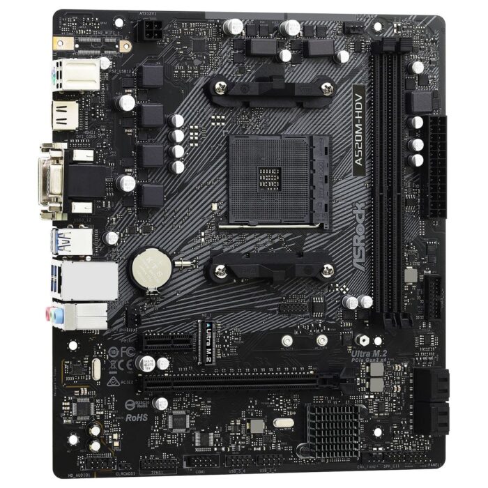 Asrock A520m-HDV - Imagen 2