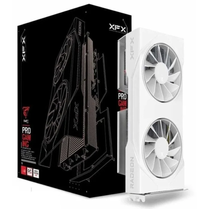 XFX Radeon RX 9060 XT Swift Dual 8Gb / White - Imagen 1