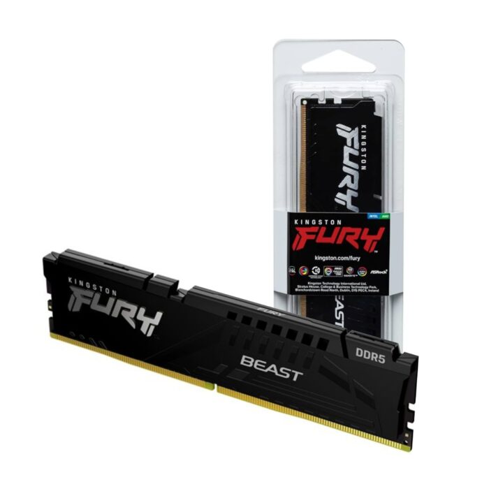 Memoria RAM Kingston Fury Beast DDR5 16Gb 5200Mhz - Imagen 1
